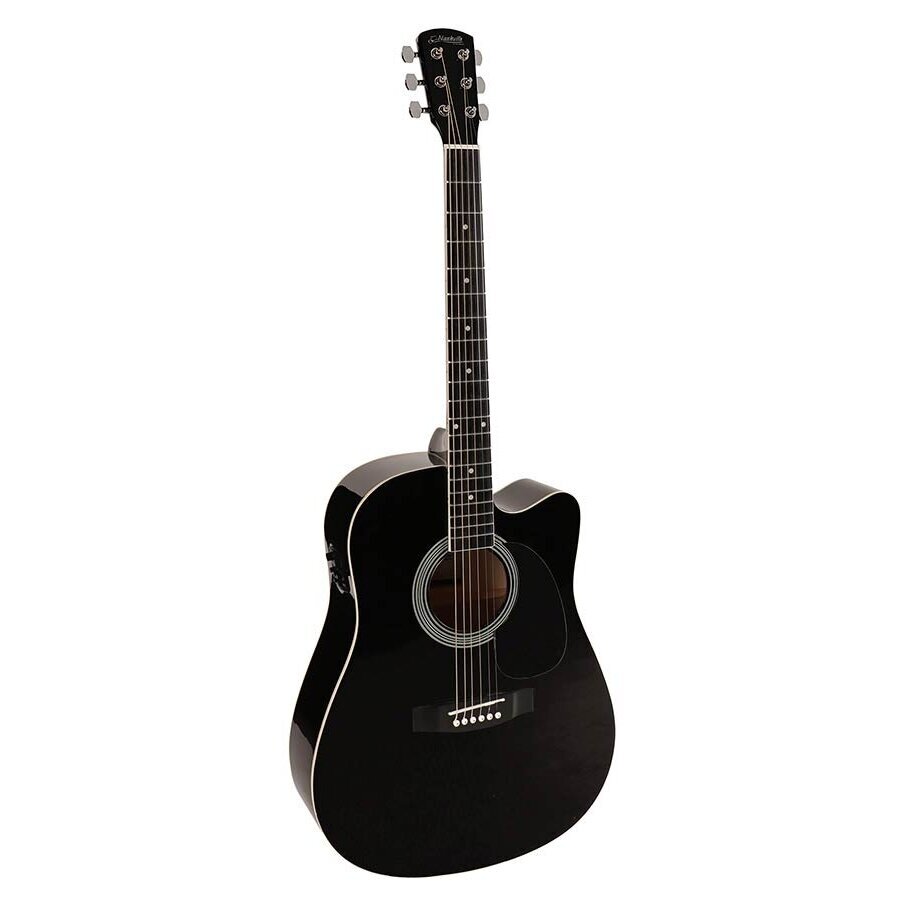 AKUSTINĖ GITARA SU PAJUNGIMU NASHVILLE GSD-60-CEBK DREADNOUGHT AKUSTINĖ GITARA SU PAJUNGIMU NASHVILLE GSD-60-CEBK DREADNOUGHT