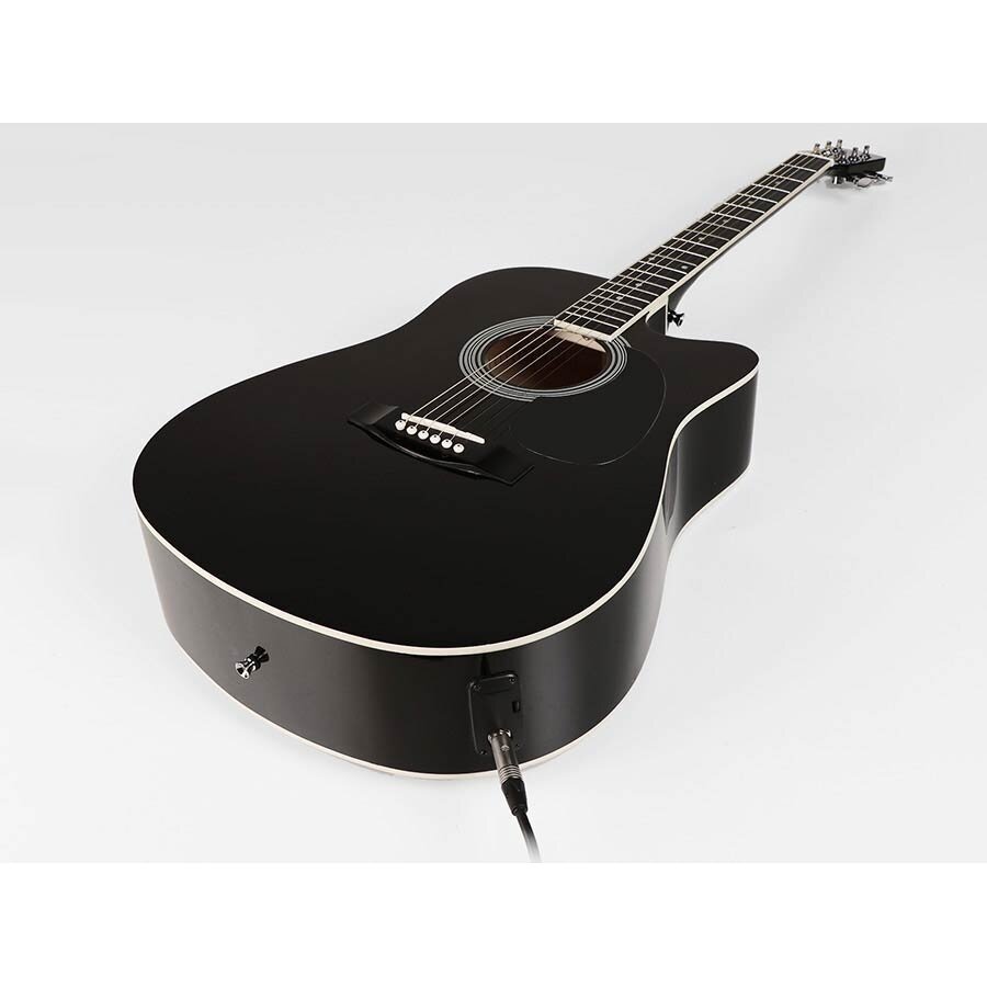 AKUSTINĖ GITARA SU PAJUNGIMU NASHVILLE GSD-60-CEBK DREADNOUGHT 6 AKUSTINĖ GITARA SU PAJUNGIMU NASHVILLE GSD-60-CEBK DREADNOUGHT 6