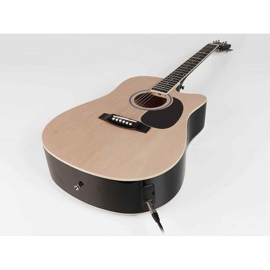 AKUSTINĖ GITARA SU PAJUNGIMU NASHVILLE GSD-60-CENT DREADNOUGHT 6 AKUSTINĖ GITARA SU PAJUNGIMU NASHVILLE GSD-60-CENT DREADNOUGHT 6
