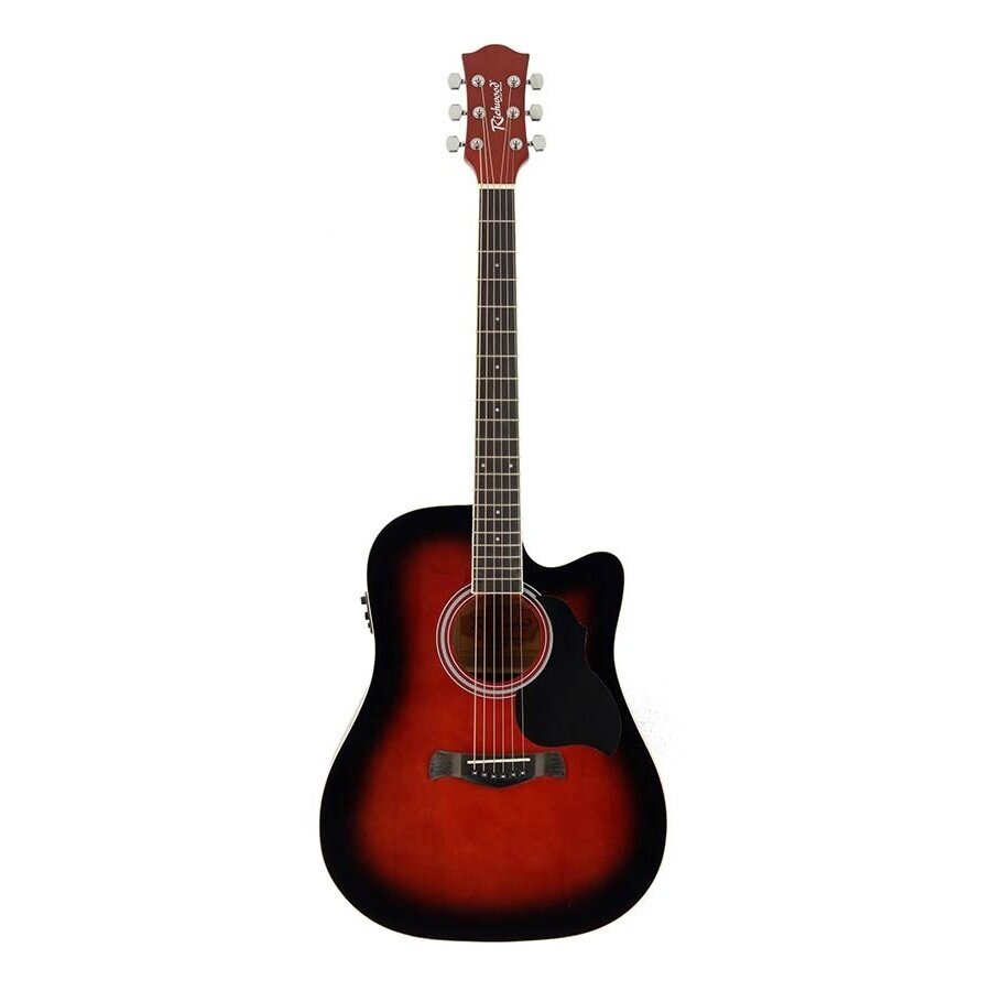 AKUSTINĖ GITARA SU PAJUNGIMU RICHWOOD RD-12-CERS RAUDONA SU PERĖJIMU ARTIST SERIES 2 AKUSTINĖ GITARA SU PAJUNGIMU RICHWOOD RD-12-CERS RAUDONA SU PERĖJIMU ARTIST SERIES 2