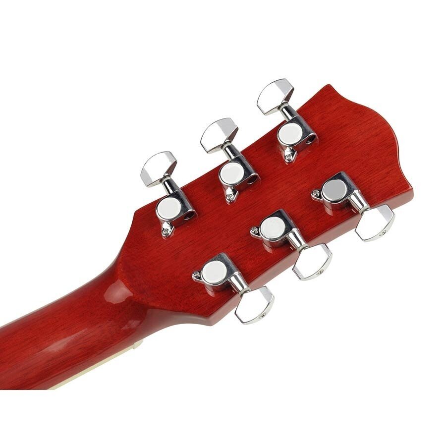 AKUSTINĖ GITARA SU PAJUNGIMU RICHWOOD RD-12-CERS RAUDONA SU PERĖJIMU ARTIST SERIES 4