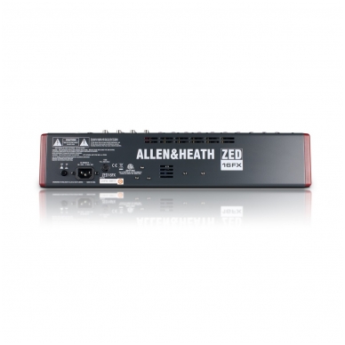 Allen & Heath ZED-16FX - Multipurpose USB Mixer with FX for Live Sound and Recording 4 Allen & Heath ZED-16FX - Multipurpose USB Mixer with FX for Live Sound and Recording 4