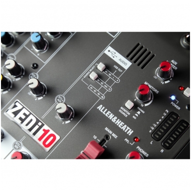 ALLEN & HEATH ZEDi-10 - Hybrid compact mixer / 4×4 USB interface 9