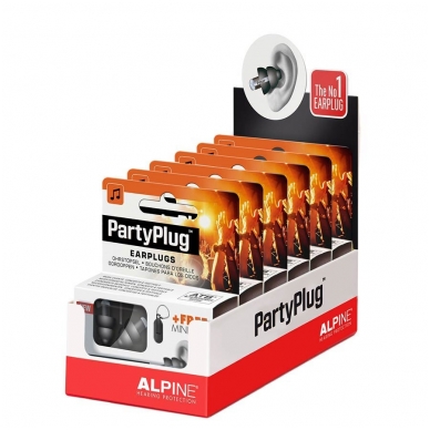 Alpine ALP-PP/BK - PartyPlug earplugs 4 Alpine ALP-PP/BK - PartyPlug earplugs 4