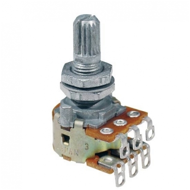 ALPS PM-500-Z 2x500K Blender Potentiometer ALPS PM-500-Z 2x500K Blender Potentiometer