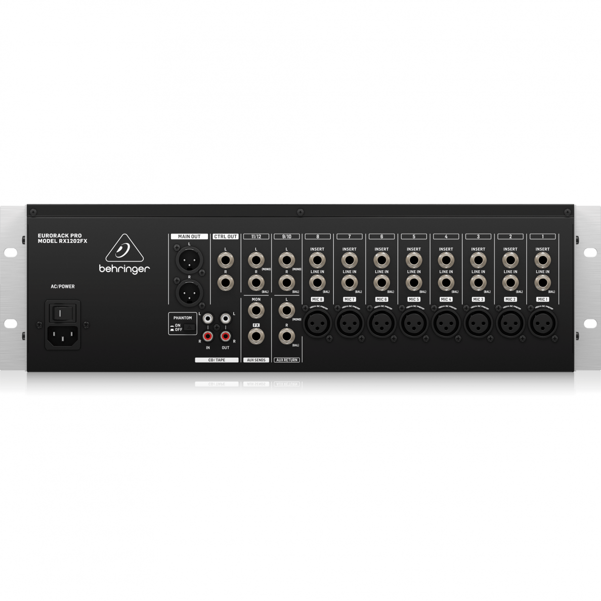 ANALOGINIS MIKŠERIS BEHRINGER RX-1202FX EU 2 ANALOGINIS MIKŠERIS BEHRINGER RX-1202FX EU 2
