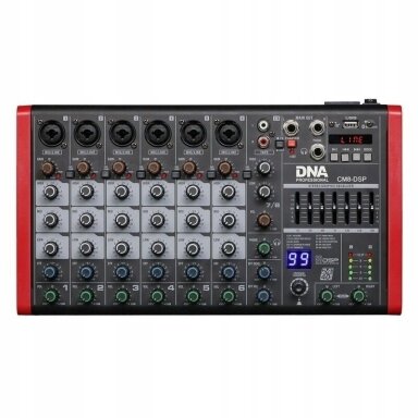 DNA CM8-DSP 8-CH MIXER WITH USB MP3 BLUETOOTH