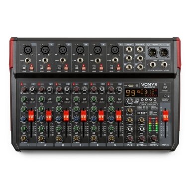 VONYX VM-KG10 MUSIC MIXER 10-CHANNEL BT/DSP/USB RECORD 172.598