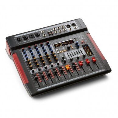POWER DYNAMICS PDM-T604 STAGE MIXER 6-CHANNEL DSP/MP3 172.660 2