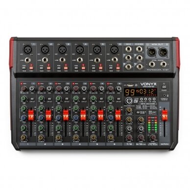 VONYX VM-KG10 MUSIC MIXER 10-CHANNEL BT/DSP/USB RECORD 172.598