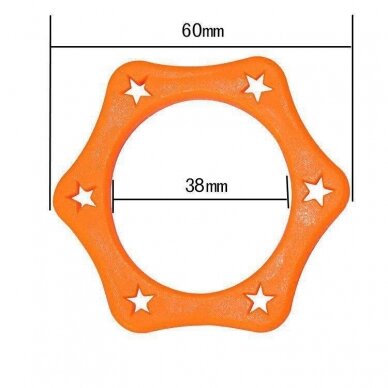 ANTIRIEDĖJIMO ŽIEDAS MIKROFONUI IGO SYSTEM SR-M3/8 (1-vnt.) 1