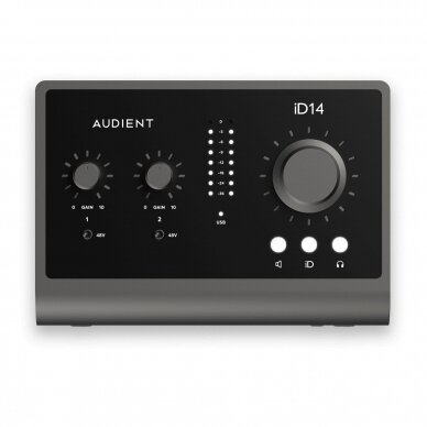 AUDIENT iD14-MKII 10-IN/6-OUT USB AUDIO INTERFACE AUDIENT iD14-MKII 10-IN/6-OUT USB AUDIO INTERFACE
