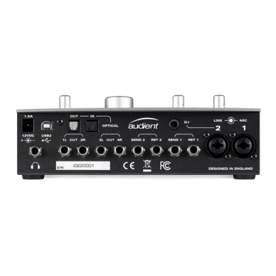 Audient iD22 10-in, 14-out Desktop Interface 3