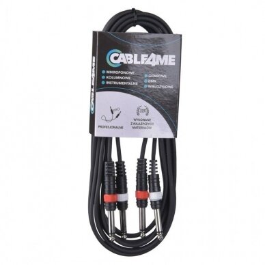 AUDIO KABELIS CABLE4ME AC-2X63/2X63 6 M 1