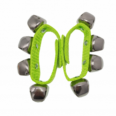 KERA AUDIO N11-4B GREEN WRIST BELLS KERA AUDIO N11-4B GREEN WRIST BELLS