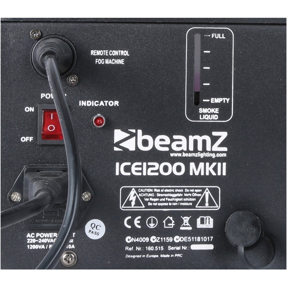 BeamZ ICE1200 MKII Ice Fogger 1 BeamZ ICE1200 MKII Ice Fogger 1