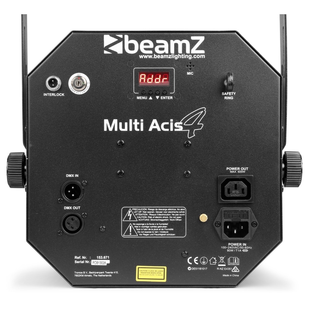 BeamZ MultiAcis IV LED with laser and strobe 153.671 1 BeamZ MultiAcis IV LED with laser and strobe 153.671 1