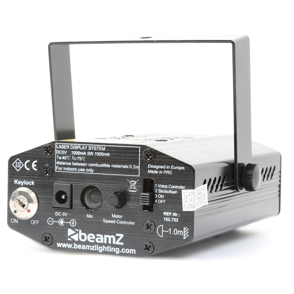 BeamZ Multipoint Laser - Red/Green 170mW 152.752 1 BeamZ Multipoint Laser - Red/Green 170mW 152.752 1