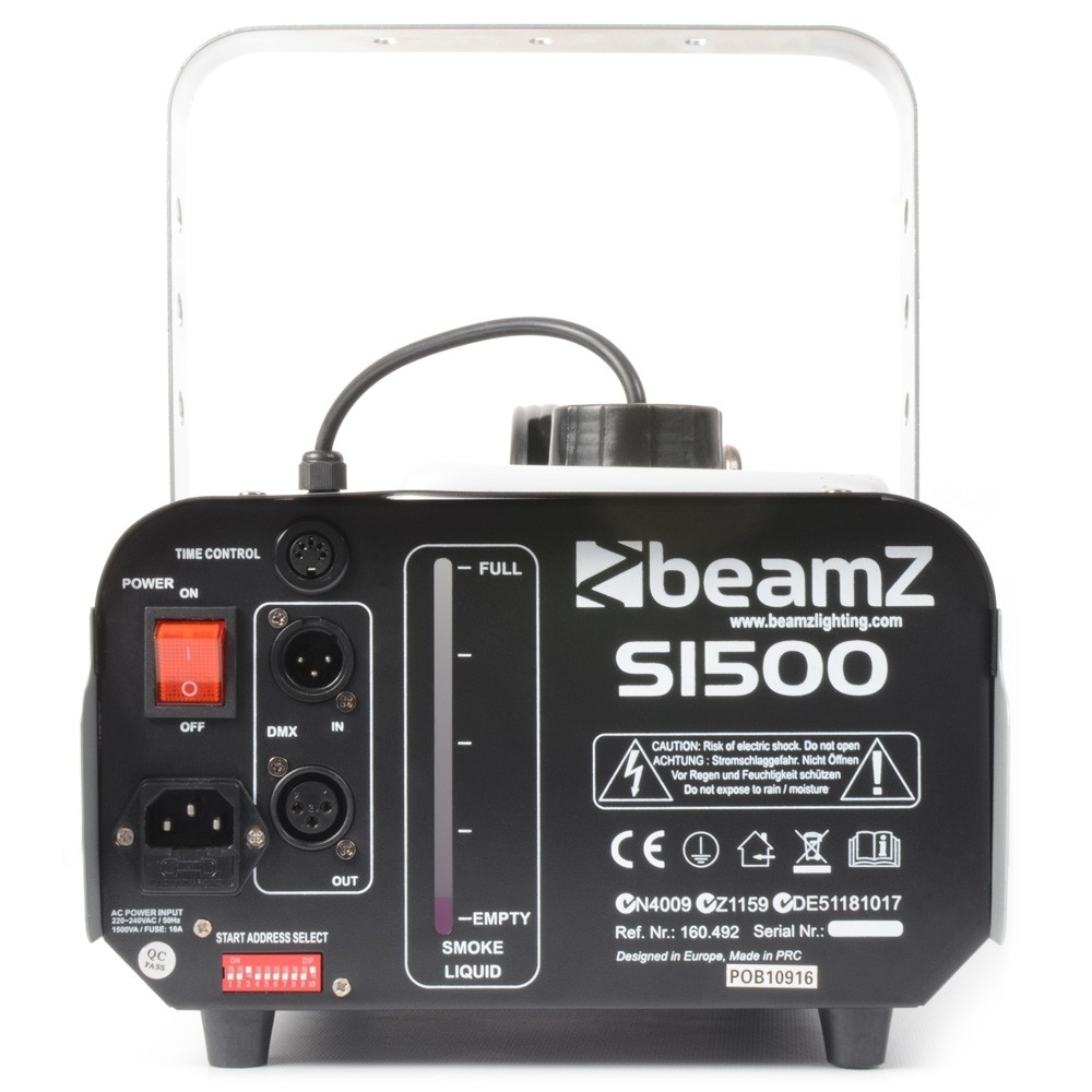 BeamZ S1500 Smoke Machine DMX with Timer control 160.492 1 BeamZ S1500 Smoke Machine DMX with Timer control 160.492 1