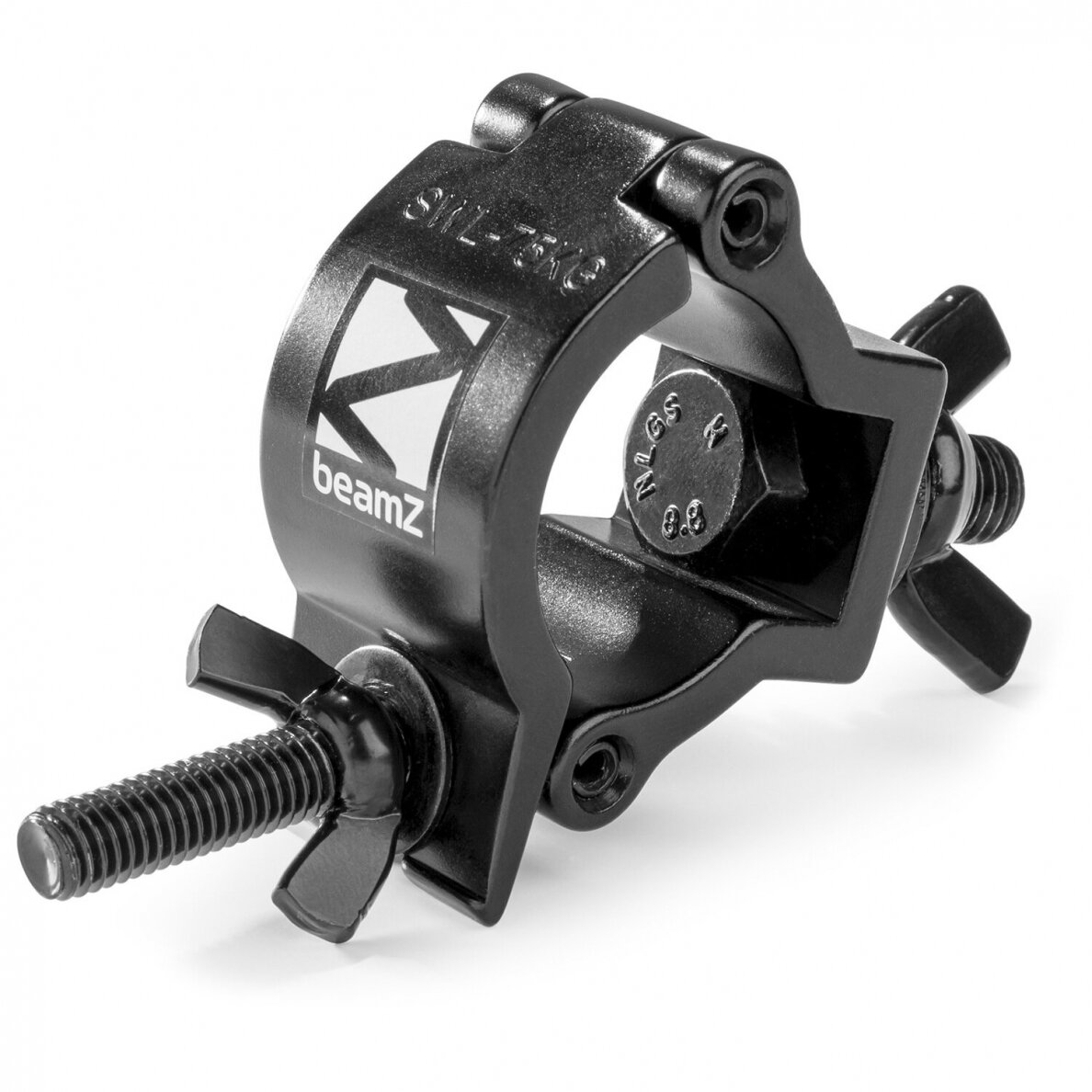 BEAMZ BC35B-75 COMPACT HALF COUPLER SLIMLINE 75KG BLACK 1