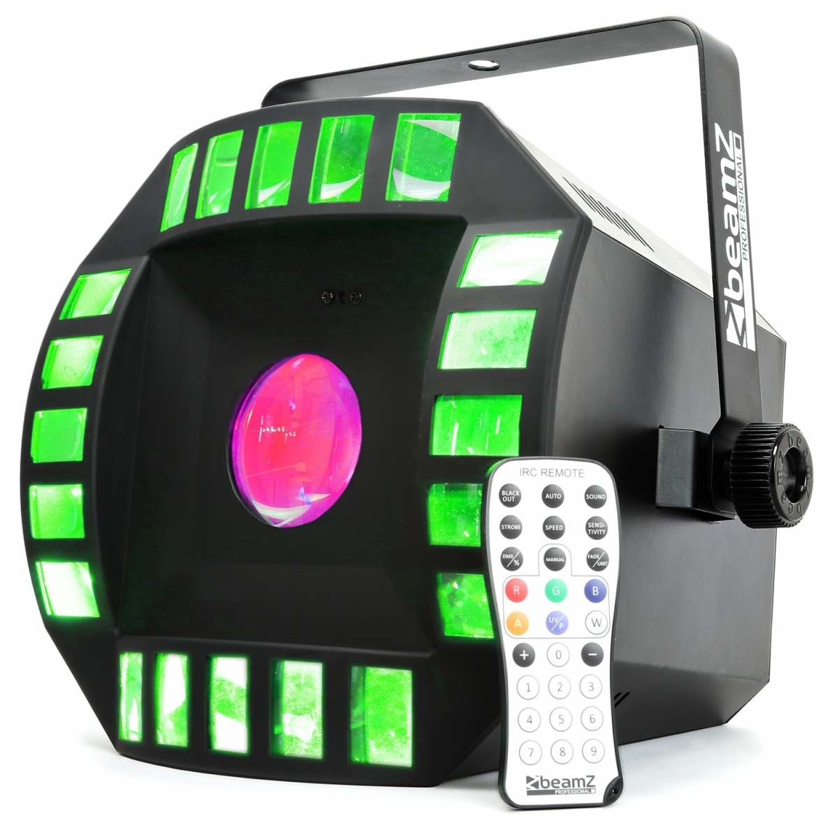 BEAMZ - CUB4 II LED QUAD DERBY WITH MOONFLOWER 153.701 2 BEAMZ - CUB4 II LED QUAD DERBY WITH MOONFLOWER 153.701 2