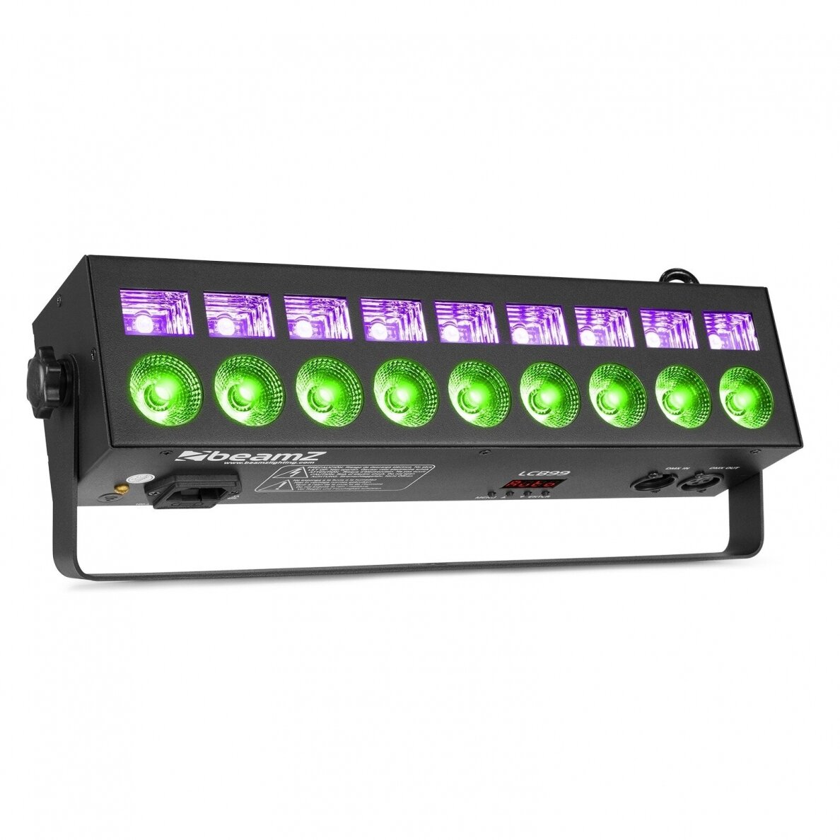 BEAMZ LCB99 LED BAR 2-IN-1 EFFECT RGBW & UV 150.711