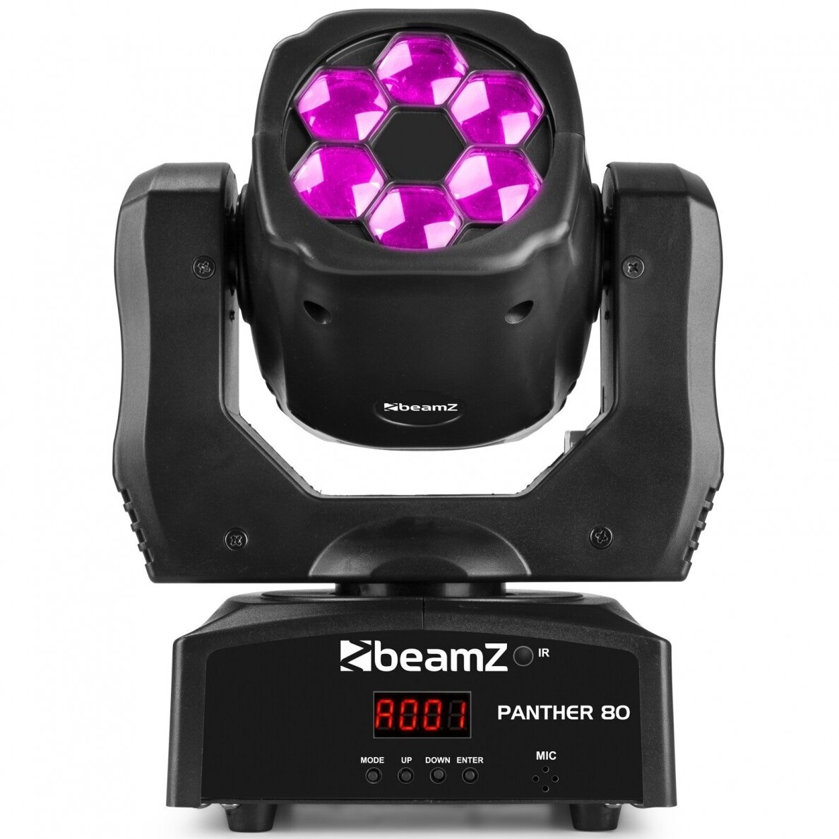 BEAMZ PANTHER 80 LED MOVING HEAD DMX IRC 150.440 1 BEAMZ PANTHER 80 LED MOVING HEAD DMX IRC 150.440 1
