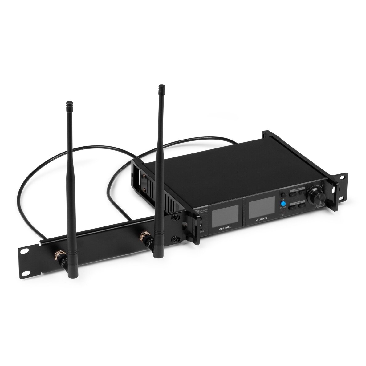 BEVIELĖ 2-JŲ SU LANKELIU / PRISEGAMŲ MIKROFONŲ SISTEMA POWER DYNAMICS PD522B UHF 179.032 3 BEVIELĖ 2-JŲ SU LANKELIU / PRISEGAMŲ MIKROFONŲ SISTEMA POWER DYNAMICS PD522B UHF 179.032 3