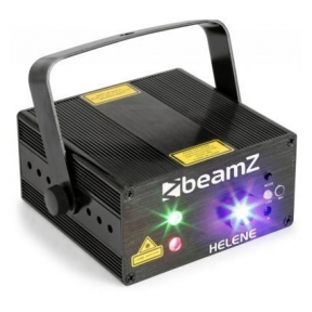 BeamZ Helene Double laser RG Multi point IRC 3W Blue LED 152.666