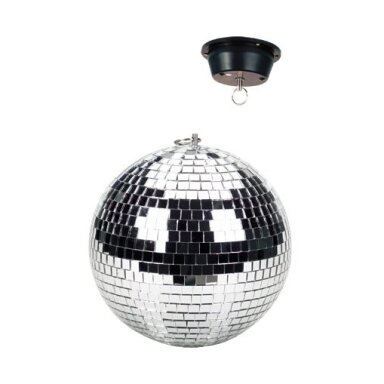 BEAMZ - MIRROR BALL 30CM WITH MOTOR 151.336