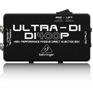 Behringer ULTRA-DI DI400P High-Performance Passive DI-Box