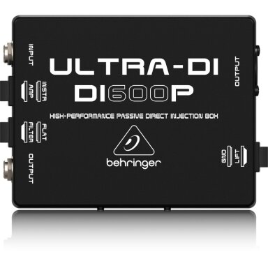 Behringer ULTRA-DI DI600P High-Performance Passive DI-Box