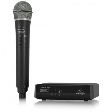 Behringer ULTRALINK ULM-300MIC - High-Performance 2.4 GHz Digital Wireless System with Handheld Microphone and Receiver