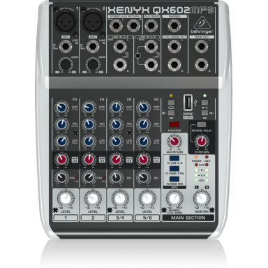 Behringer XENYX-QX602MP3 Mixer