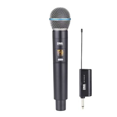 DNA BAT VOCAL SET wireless system battery-powered handheld microphone receiver UHF 518-542 MHz