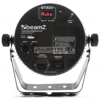 BeamZ BT300 FlatPAR 12x 10W 6-in-1 LEDs 151.310 2 BeamZ BT300 FlatPAR 12x 10W 6-in-1 LEDs 151.310 2