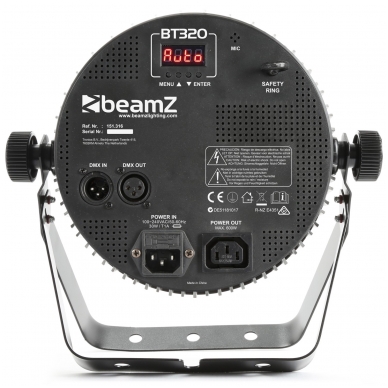 Beamz - BT320 LED FLAT PAR 18X6W 4-IN-1 RGBW 151.316 2