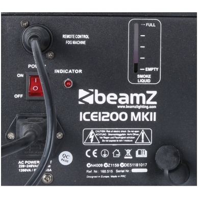 BeamZ ICE1200 MKII Ice Fogger 1 BeamZ ICE1200 MKII Ice Fogger 1