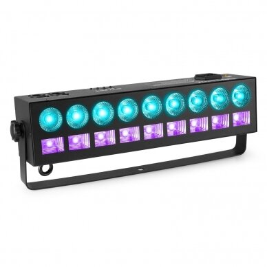 BEAMZ LCB99 LED BAR 2-IN-1 EFFECT RGBW & UV 150.711 1