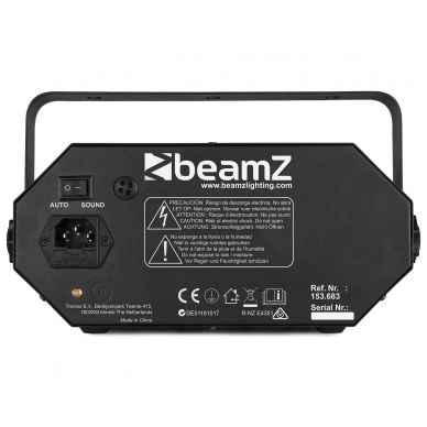 Beamz - LEDWAVE LED JELLYBALL, WATER WAVE AND UV EFFECT 153.683 4