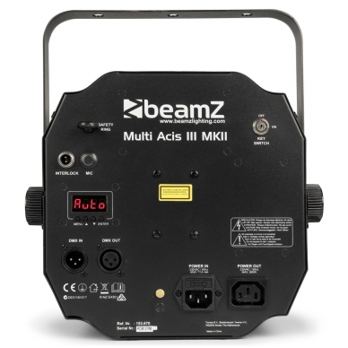 BeamZ Multi Acis III LED with Laser and Strobe 153.670 2 BeamZ Multi Acis III LED with Laser and Strobe 153.670 2