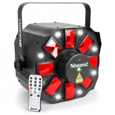 BeamZ Multi Acis III LED with Laser and Strobe 153.670 BeamZ Multi Acis III LED with Laser and Strobe 153.670