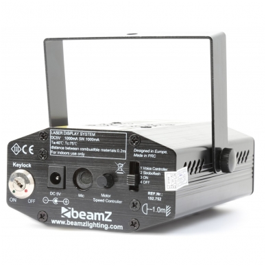BeamZ Multipoint Laser - Red/Green 170mW 152.752 1 BeamZ Multipoint Laser - Red/Green 170mW 152.752 1