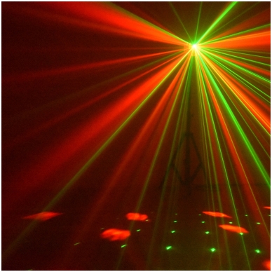 BeamZ Radical II LED Derby with laser RG and strobe 153.711 8 BeamZ Radical II LED Derby with laser RG and strobe 153.711 8
