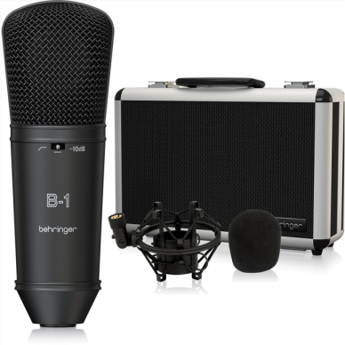 Behringer B-1 DARK EDITION Studio Condenser Microphone 2 Behringer B-1 DARK EDITION Studio Condenser Microphone 2