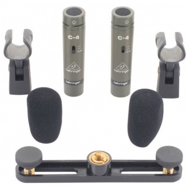 Mikrofonų komplektas - Behringer C-4 1 Mikrofonų komplektas - Behringer C-4 1