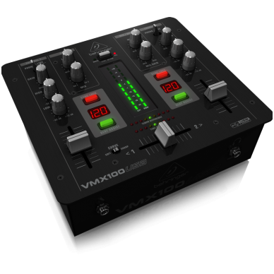 Behringer Pro Mixer VMX-100USB 2-CH DJ Mixer 1 Behringer Pro Mixer VMX-100USB 2-CH DJ Mixer 1