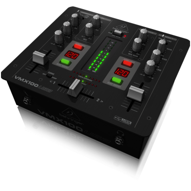 Behringer Pro Mixer VMX-100USB 2-CH DJ Mixer 2