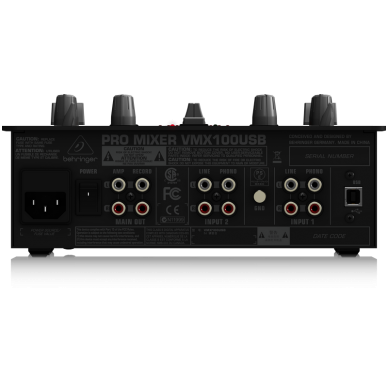Behringer Pro Mixer VMX-100USB 2-CH DJ Mixer 3 Behringer Pro Mixer VMX-100USB 2-CH DJ Mixer 3