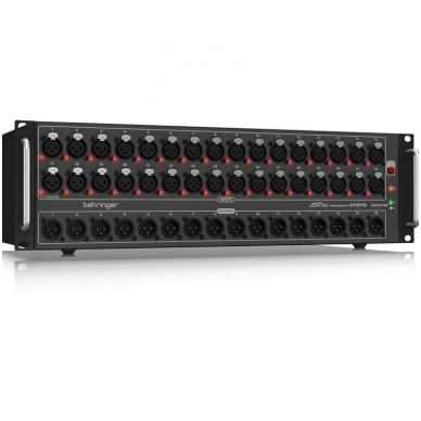 Behringer S32 - I/O Box with 32 Remote-Controllable MIDAS Preamps, 16 Outputs and AES50 Networking featuring KLARK TEKNIK SuperMAC Technology 1